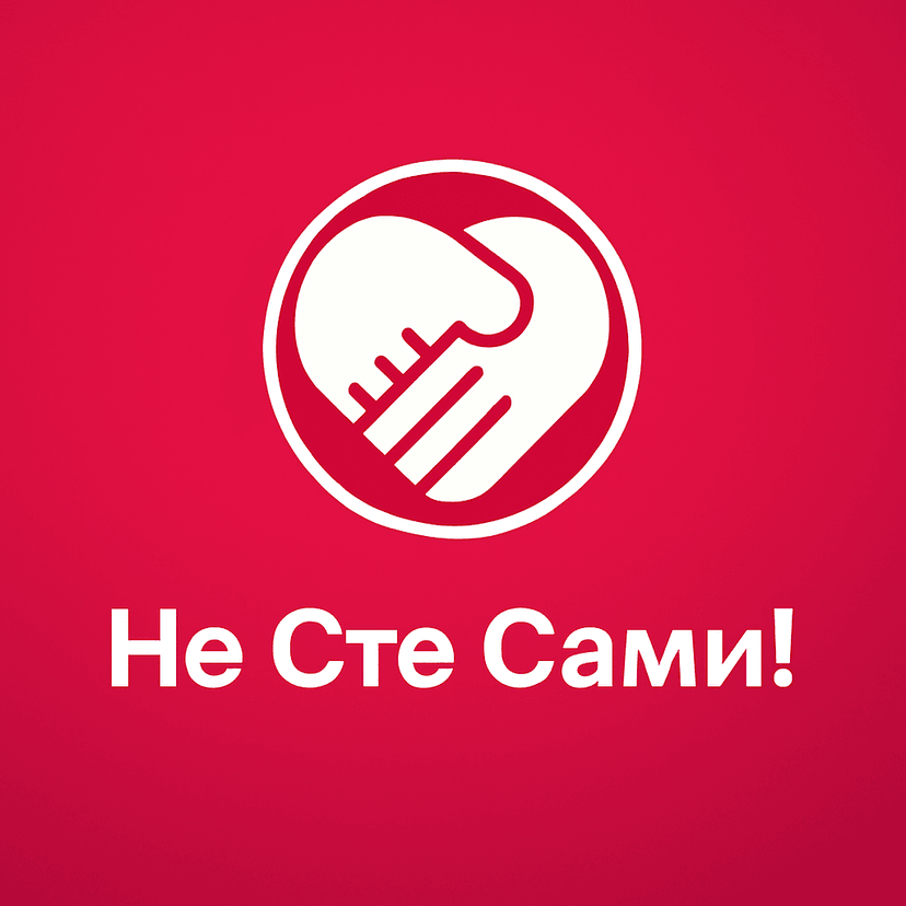 НЕ СТЕ САМИ!